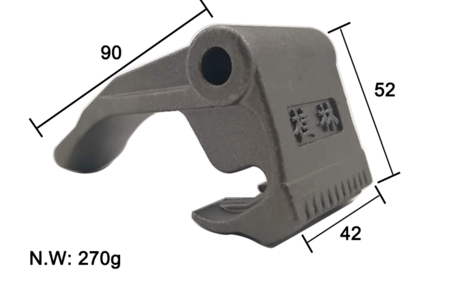 OEM-Kohlenstoffstahl-Verpackungsmaschinen, dicke Druckstabgussteile