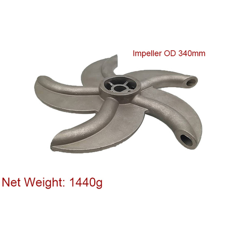 OEM-Gussteile für Diffusor-Laufrad-Instrumente aus rostfreiem Stahl für die Energietechnik